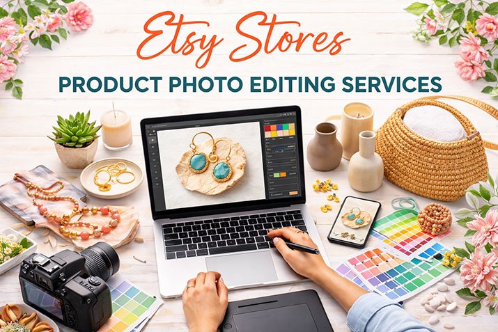 Etsy Store Product Photo Editing Services